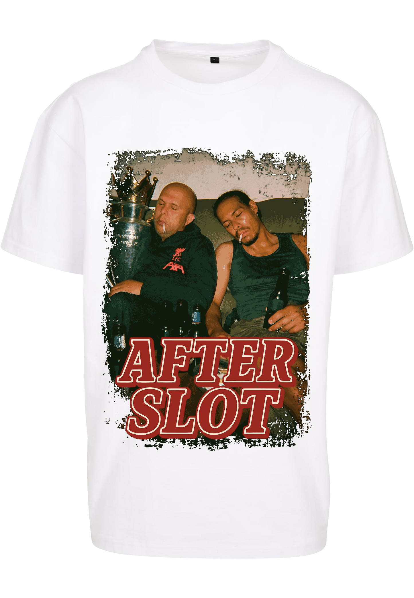 AFTER SLOT OVERSIZED WHITE