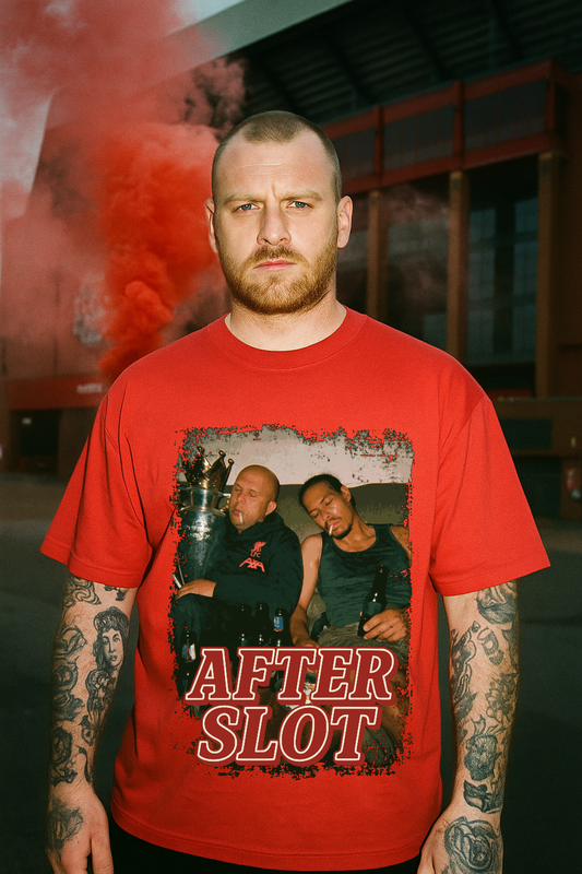 AFTER SLOT OVERSIZED RED